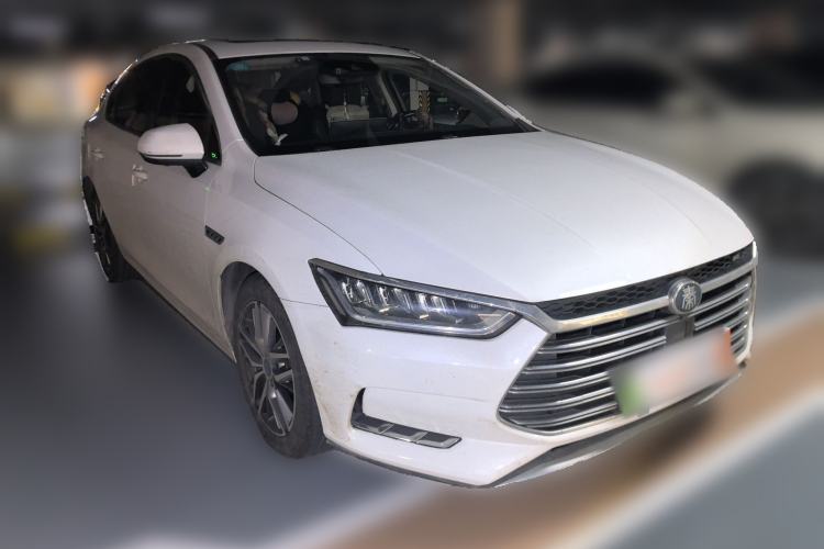 Used BYD Qin Pro New Energy 2018 DM 1.5TI Automatic Smart Connect Elite Model Front Right 45 Deg