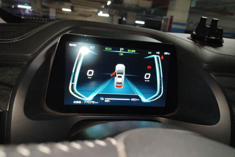 Used BYD Qin Pro New Energy 2018 EV500 Smart Connect Elite Model Instrument Cluster