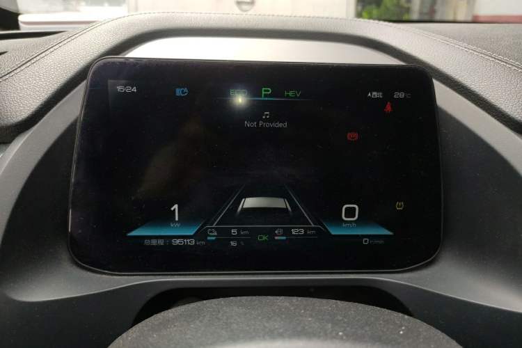 Used BYD Qin Pro New Energy 2018 DM 1.5TI Automatic Smart Connect Elite Model Instrument Cluster