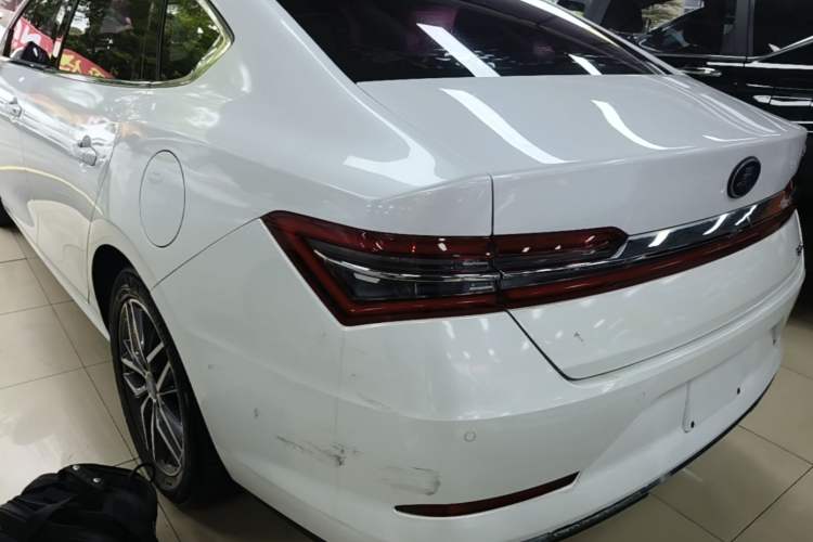 Used BYD Qin Pro New Energy 2018 DM 1.5TI Automatic Smart Connect Enjoyment Model Rear Left 45 Deg
