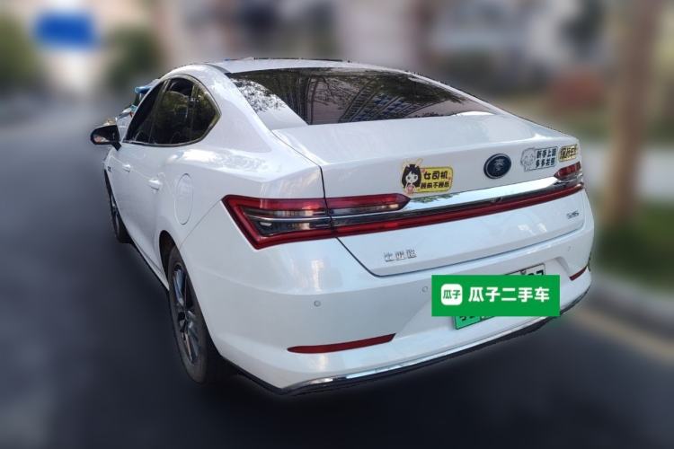 Used BYD Qin Pro New Energy 2018 DM 1.5TI Automatic Smart Connect Enjoyment Model Rear Left 45 Deg