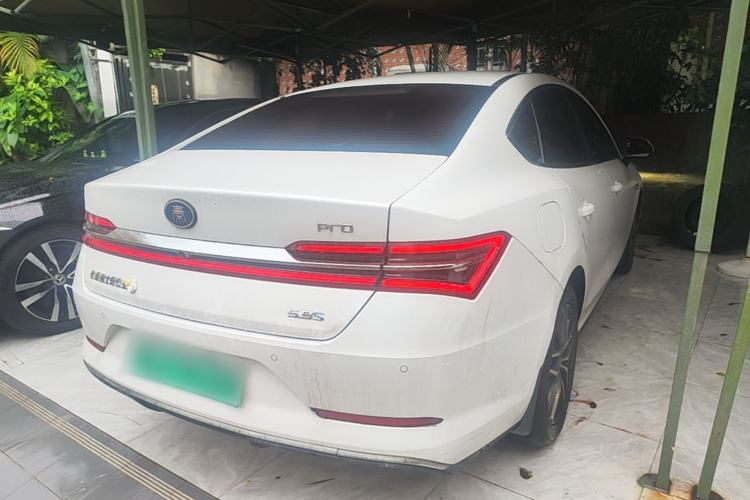 Used BYD Qin Pro New Energy 2018 DM 1.5TI Automatic Smart Connect Elite Model Rear Right 45 Deg