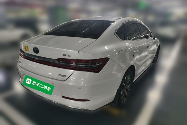 Used BYD Qin Pro New Energy 2018 DM 1.5TI Automatic Smart Connect Dynamic Model Rear Right 45 Deg
