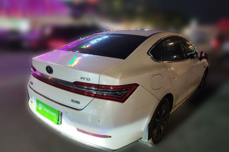Used BYD Qin Pro New Energy 2018 DM 1.5TI Automatic Smart Connect Dynamic Model Rear Right 45 Deg