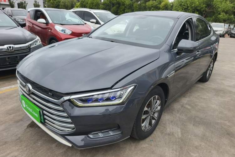 BYD Qin Pro New Energy 2019 DM Super Edition 1.5TI Automatic Smart Connect X-Trail Model China VI Standard usado Guazi used car, China used car export, Used car for sale, Used cars, Cheapest cars for sale