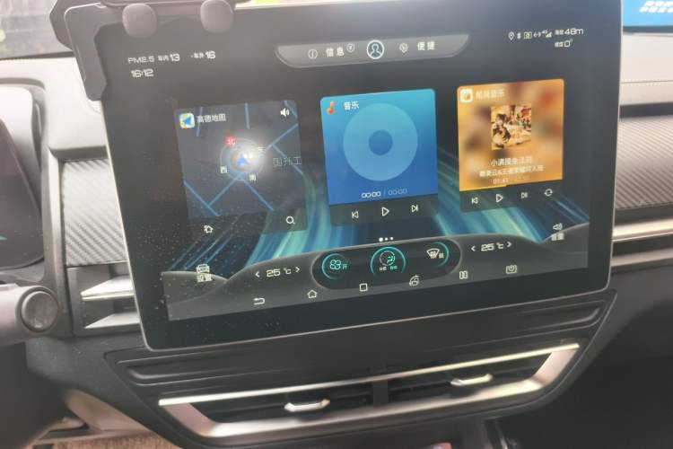 Used BYD Qin Pro New Energy 2019 DM Super Edition 1.5TI Automatic Smart Connect Prestige Model China VI Standard Audio And AC Panel
