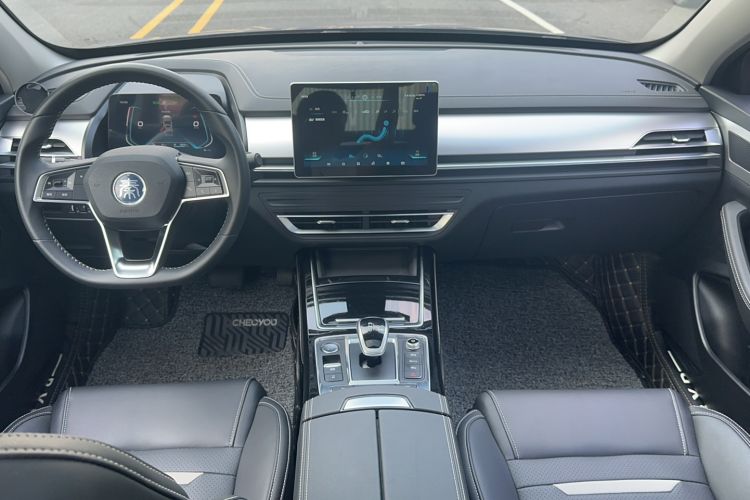 Used BYD Qin Pro New Energy 2019 DM Super Edition 1.5TI Automatic Smart Connect X-Trail Model China VI Standard Center Console