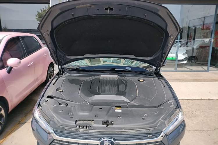Used BYD Qin Pro New Energy 2019 EV Super Edition High-Power Long-Range Smart-Connected Cutting-Edge Model Engine Bay