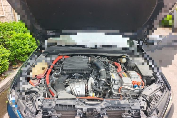 Used BYD Qin Pro New Energy 2019 DM Super Edition 1.5TI Automatic Smart Connect Prestige Model China VI Standard Engine Bay