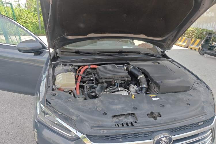 Used BYD Qin Pro New Energy 2019 DM Super Edition 1.5TI Automatic Smart Connect X-Trail Model China VI Standard Engine Bay Right
