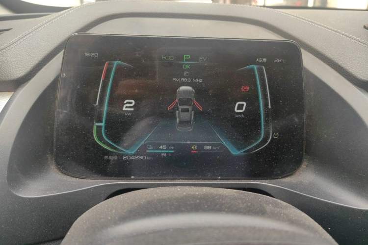 Used BYD Qin Pro New Energy 2019 DM Super Edition 1.5TI Automatic Smart Connect X-Trail Model China VI Standard Instrument Cluster