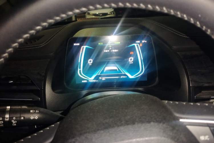 Used BYD Qin Pro New Energy 2019 EV Super Edition High-Power Long-Range Smart-Connected Cutting-Edge Model Instrument Cluster