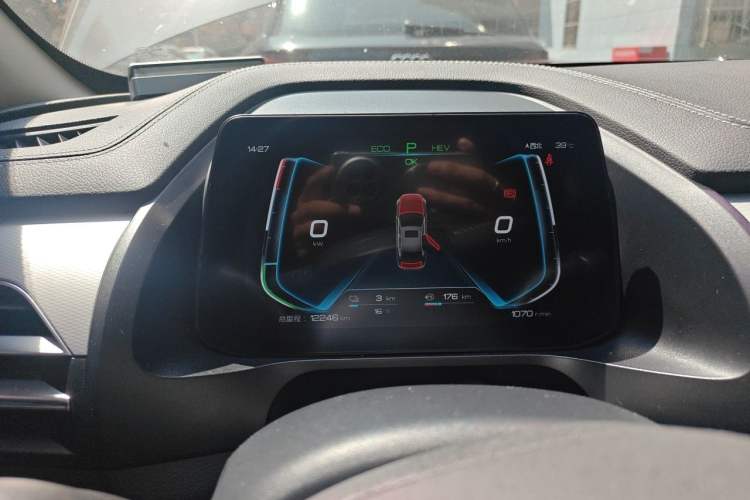 Used BYD Qin Pro New Energy 2019 DM Super Edition 1.5TI Automatic Smart Connect X-Trail Model China VI Standard Instrument Cluster