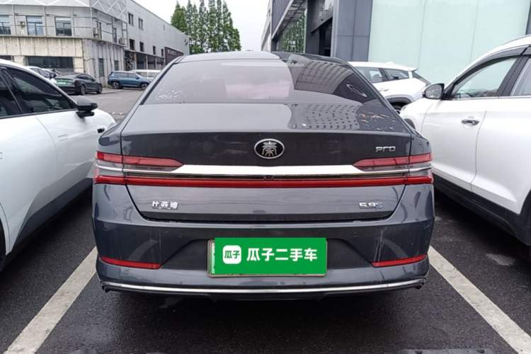 Used BYD Qin Pro New Energy 2019 DM Super Edition 1.5TI Automatic Smart Connect Prestige Model China VI Standard Rear