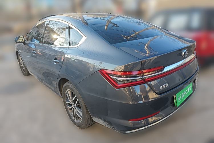 Used BYD Qin Pro New Energy 2019 EV Super Edition High-Power Long-Range Smart-Connected Cutting-Edge Model Rear Left 45 Deg