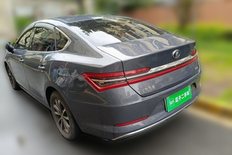 Used BYD Qin Pro New Energy 2019 DM Super Edition 1.5TI Automatic Smart Connect X-Trail Model China VI Standard Rear Left 45 Deg