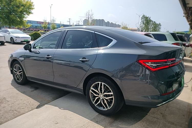 Used BYD Qin Pro New Energy 2019 EV Super Edition High-Power Long-Range Smart-Connected Cutting-Edge Model Rear Left 45 Deg