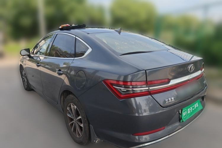 Used BYD Qin Pro New Energy 2019 DM Super Edition 1.5TI Automatic Smart Connect X-Trail Model China VI Standard Rear Left 45 Deg