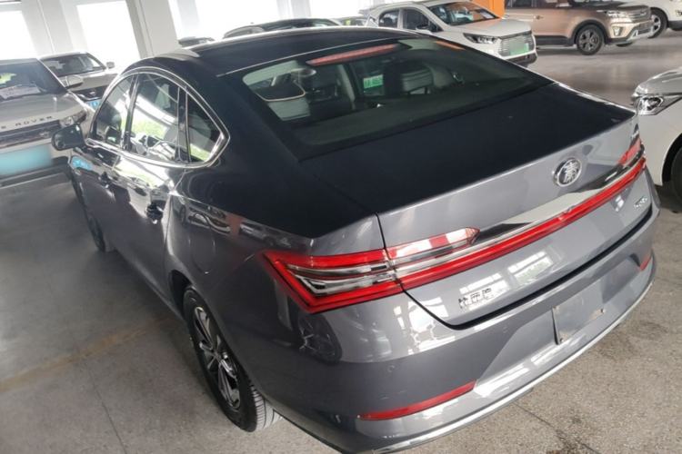 Used BYD Qin Pro New Energy 2019 DM Super Edition 1.5TI Automatic Smart Connect X-Trail Model China VI Standard Rear Left 45 Deg