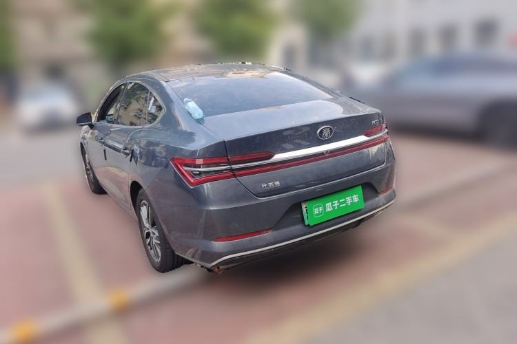 Used BYD Qin Pro New Energy 2019 EV Super Edition High-Power Long-Range Smart-Connected Cutting-Edge Model Rear Left 45 Deg