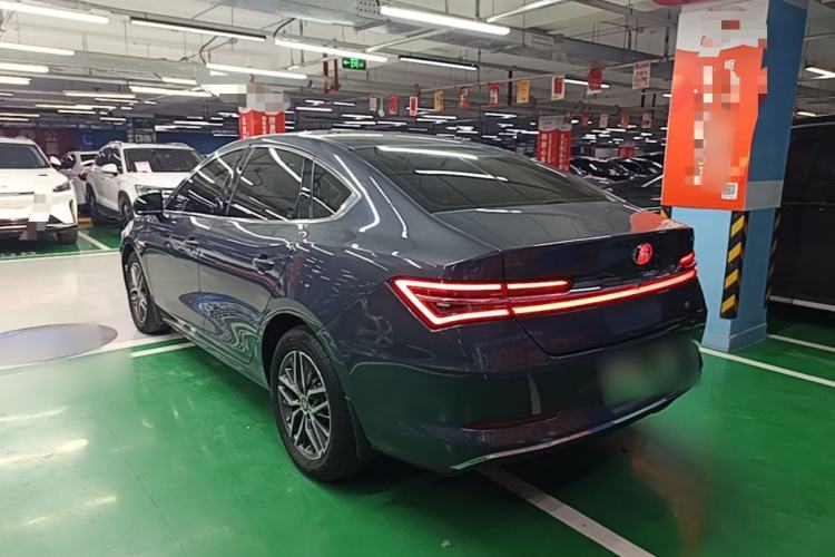 Used BYD Qin Pro New Energy 2019 EV Super Edition High-Power Long-Range Smart-Connected Cutting-Edge Model Rear Left 45 Deg