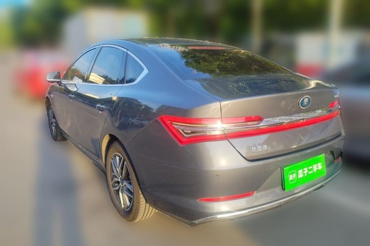 Used BYD Qin Pro New Energy 2019 EV Super Edition High-Power Smart Connect Luxurious Model Rear Left 45 Deg