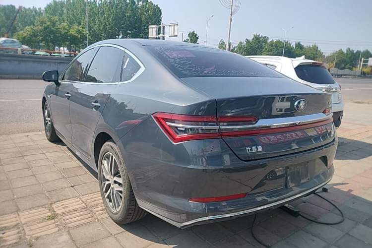 Used BYD Qin Pro New Energy 2019 EV Super Edition High-Power Long-Range Smart-Connected Cutting-Edge Model Rear Left 45 Deg