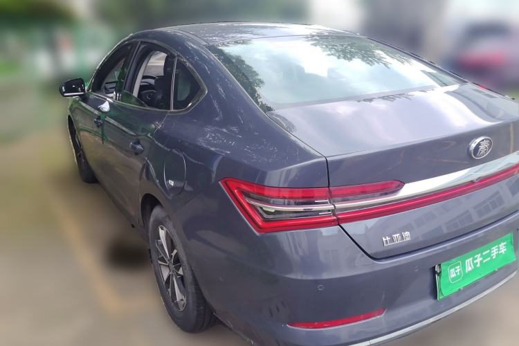 Used BYD Qin Pro New Energy 2019 DM Super Edition 1.5TI Automatic Smart Connect X-Trail Model China VI Standard Rear Left 45 Deg
