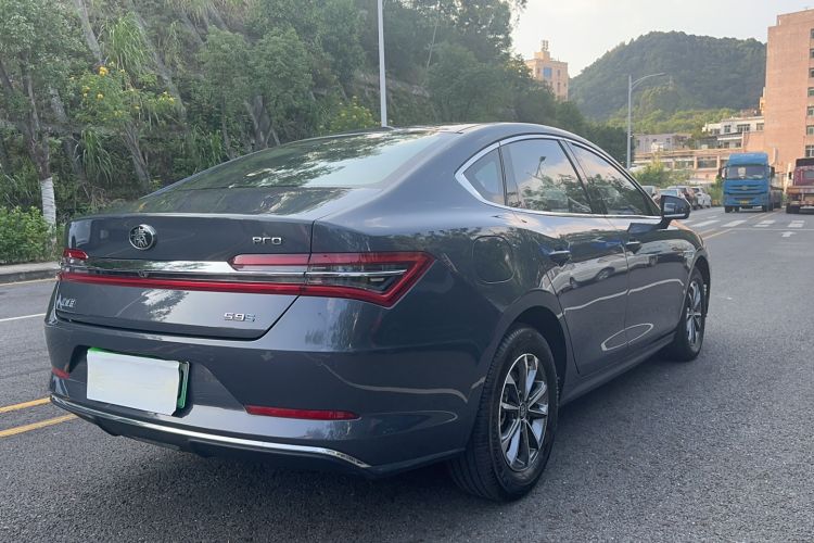 Used BYD Qin Pro New Energy 2019 DM Super Edition 1.5TI Automatic Smart Connect X-Trail Model China VI Standard Rear Right 45 Deg