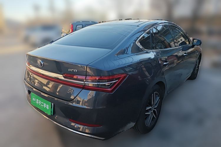 Used BYD Qin Pro New Energy 2019 EV Super Edition High-Power Long-Range Smart-Connected Cutting-Edge Model Rear Right 45 Deg