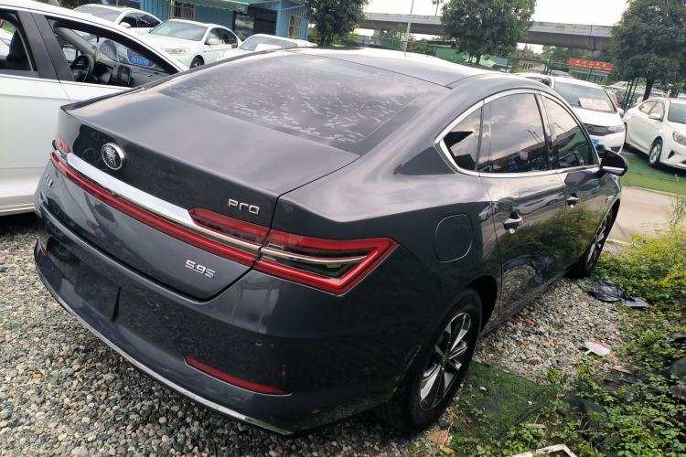 Used BYD Qin Pro New Energy 2019 DM 1.5TI Automatic Navigation Edition Rear Right 45 Deg