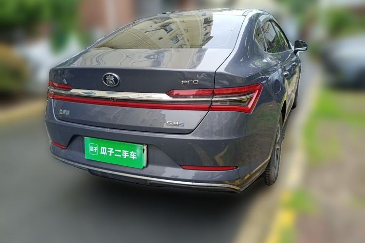 Used BYD Qin Pro New Energy 2019 DM Super Edition 1.5TI Automatic Smart Connect X-Trail Model China VI Standard Rear Right 45 Deg