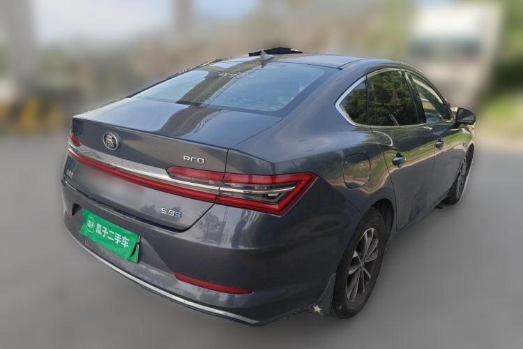 Used BYD Qin Pro New Energy 2019 DM Super Edition 1.5TI Automatic Smart Connect X-Trail Model China VI Standard Rear Right 45 Deg