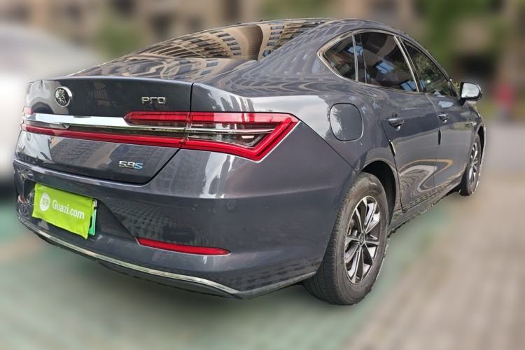 Used BYD Qin Pro New Energy 2019 DM Super Edition 1.5TI Automatic Smart Connect X-Trail Model China VI Standard Rear Right 45 Deg