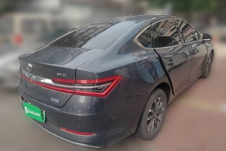Used BYD Qin Pro New Energy 2019 DM Super Edition 1.5TI Automatic Smart Connect X-Trail Model China VI Standard Rear Right 45 Deg