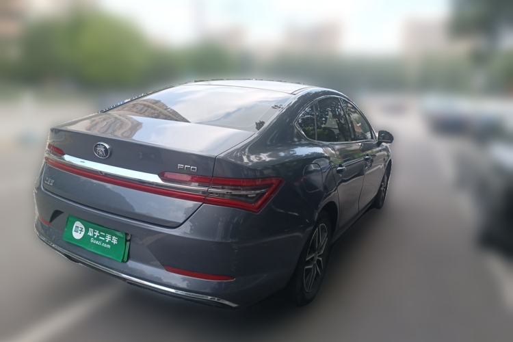 Used BYD Qin Pro New Energy 2019 EV Super Edition High-Power Long-Range Smart-Connected Cutting-Edge Model Rear Right 45 Deg