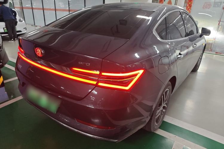 Used BYD Qin Pro New Energy 2019 EV Super Edition High-Power Long-Range Smart-Connected Cutting-Edge Model Rear Right 45 Deg