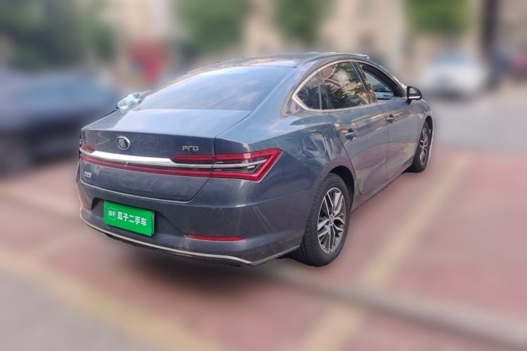 Used BYD Qin Pro New Energy 2019 EV Super Edition High-Power Long-Range Smart-Connected Cutting-Edge Model Rear Right 45 Deg