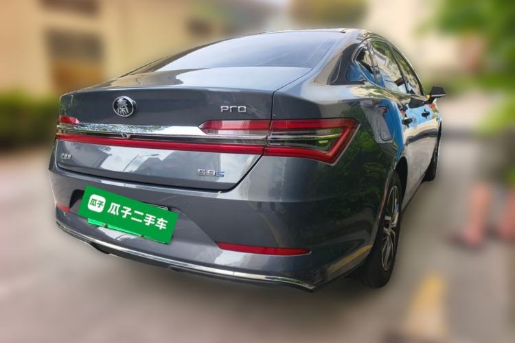 Used BYD Qin Pro New Energy 2019 DM Super Edition 1.5TI Automatic Smart Connect Prestige Model China VI Standard Rear Right 45 Deg