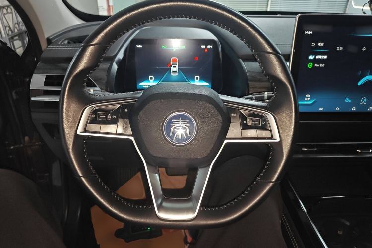 Used BYD Qin Pro New Energy 2019 EV Super Edition High-Power Long-Range Smart-Connected Cutting-Edge Model Steering Wheel