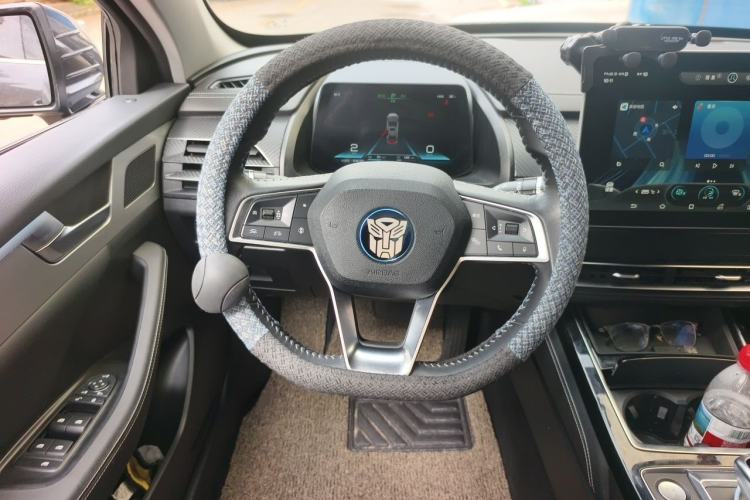 Used BYD Qin Pro New Energy 2019 DM Super Edition 1.5TI Automatic Smart Connect Prestige Model China VI Standard Steering Wheel