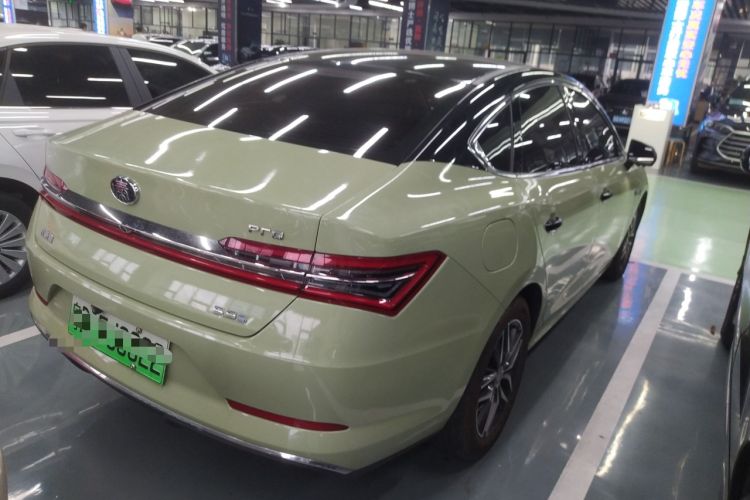 Used BYD Qin Pro New Energy 2019 DM Super Edition 1.5TI Automatic Smart Connect Enjoyment Model China VI Standard Rear Right 45 Deg