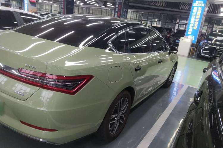 Used BYD Qin Pro New Energy 2019 DM Super Edition 1.5TI Automatic Smart Connect Enjoyment Model China VI Standard Right Side