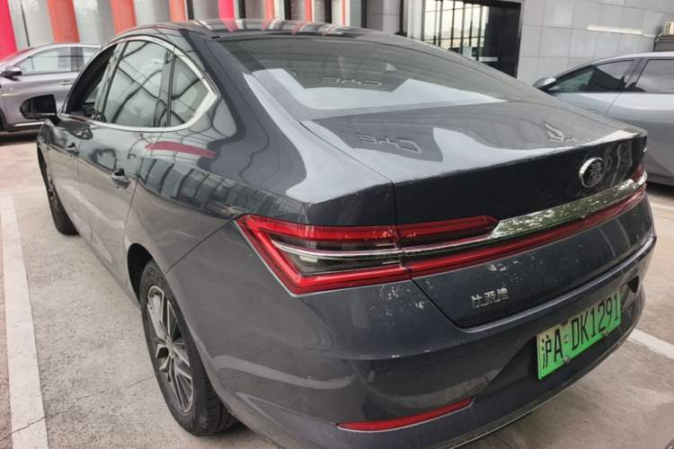 Used BYD Qin Pro New Energy 2019 EV Super Edition High-Power Smart Connect & Premium Model Rear Left 45 Deg
