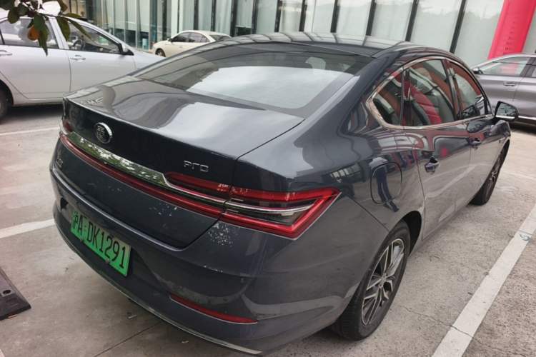 Used BYD Qin Pro New Energy 2019 EV Super Edition High-Power Smart Connect & Premium Model Rear Right 45 Deg
