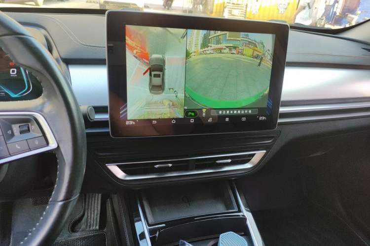 Used BYD Qin Pro New Energy 2019 DM Super Edition 1.5TI Automatic Smart Connect Prestige Model China VI Standard Audio And AC Panel