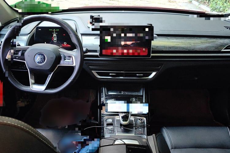 Used BYD Qin Pro New Energy 2019 EV Super Edition High-Power Long-Range Smart-Connected Leading Model Center Console