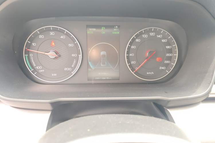Used BYD Qin Pro New Energy 2019 EV Super Edition Standard Version Smart Connect Leading Style Instrument Cluster