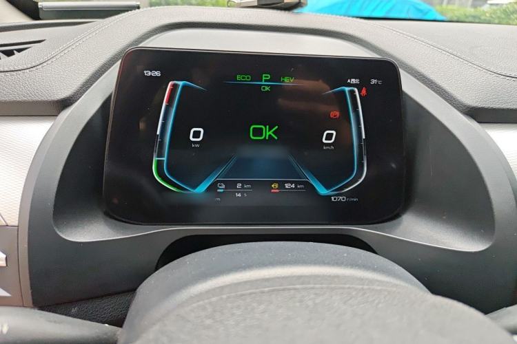 Used BYD Qin Pro New Energy 2019 DM Super Edition 1.5TI Automatic Smart Connect X-Trail Model China VI Standard Instrument Cluster