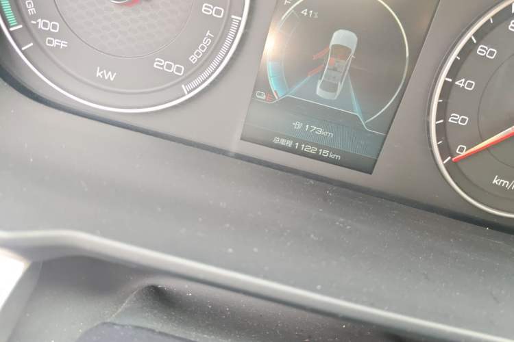 Used BYD Qin Pro New Energy 2019 EV Super Edition Standard Version Smart Connect Leading Style Odometer Close Up